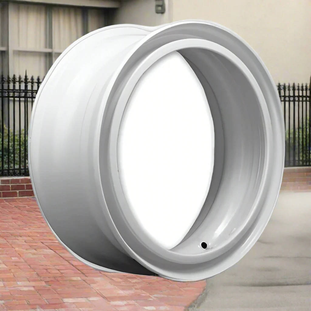 24.5 x 8.25 & 22.5 x 8.25 Steel Truck Rim 10 Bolt Hole | Demountable Wheels | Heavy-Duty Commercial Truck - Image 2