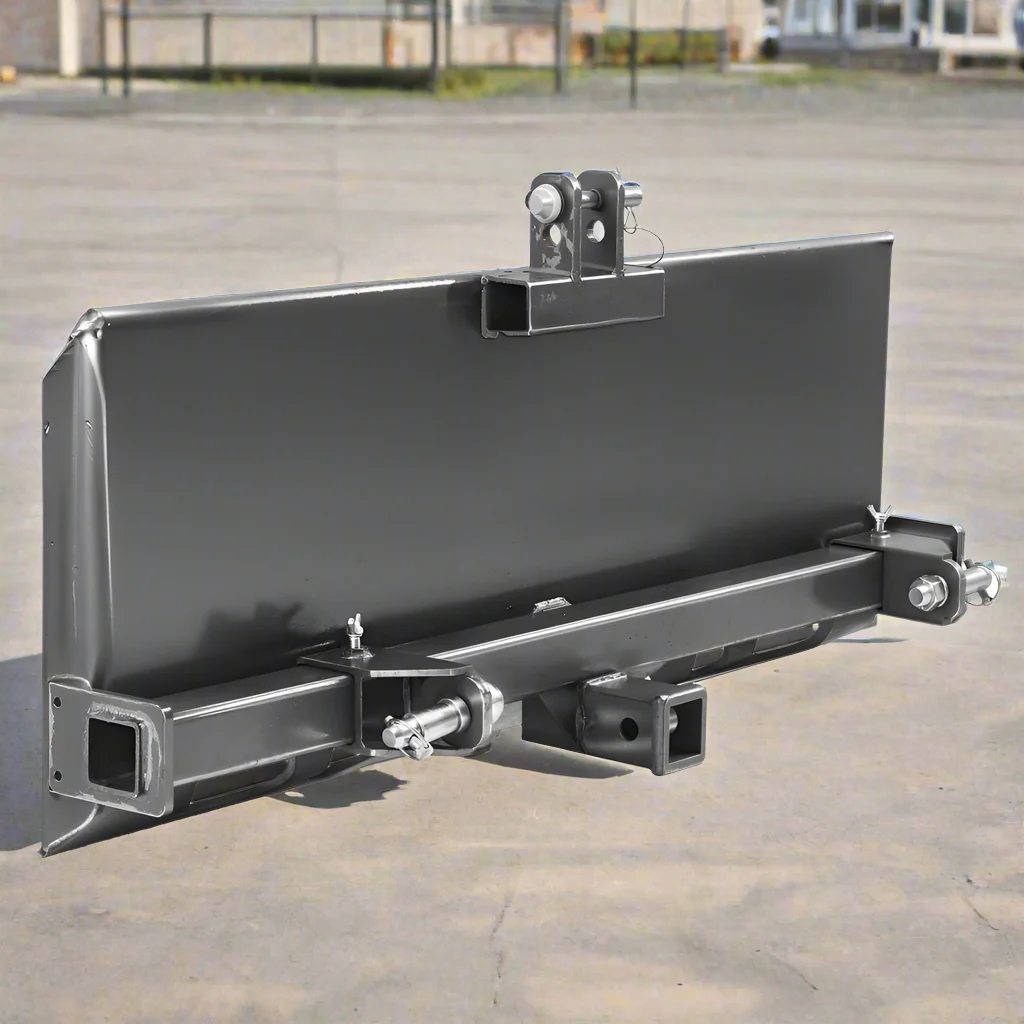 Heavy-Duty 3-Point Skid Steer Adapter Plate – Universal Quick Attach for Tractors & Loaders