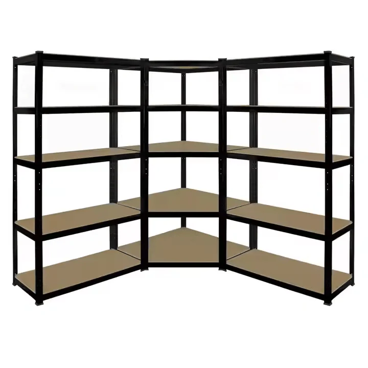 Heavy-Duty 5-Tier Storage Shelf – Metal Frame MDF Garage Storage Rack | RS723516B - Image 3