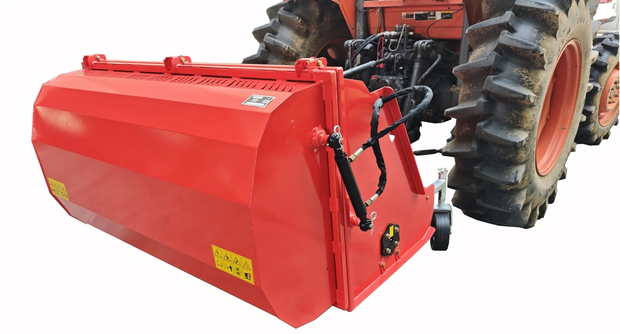 Heavy-Duty 61" Flail Mower for Tractors 28–50 HP – PTO 540 RPM – 38 Hammer Blades – Farm, Field & Orchard Mulcher – BR180FC