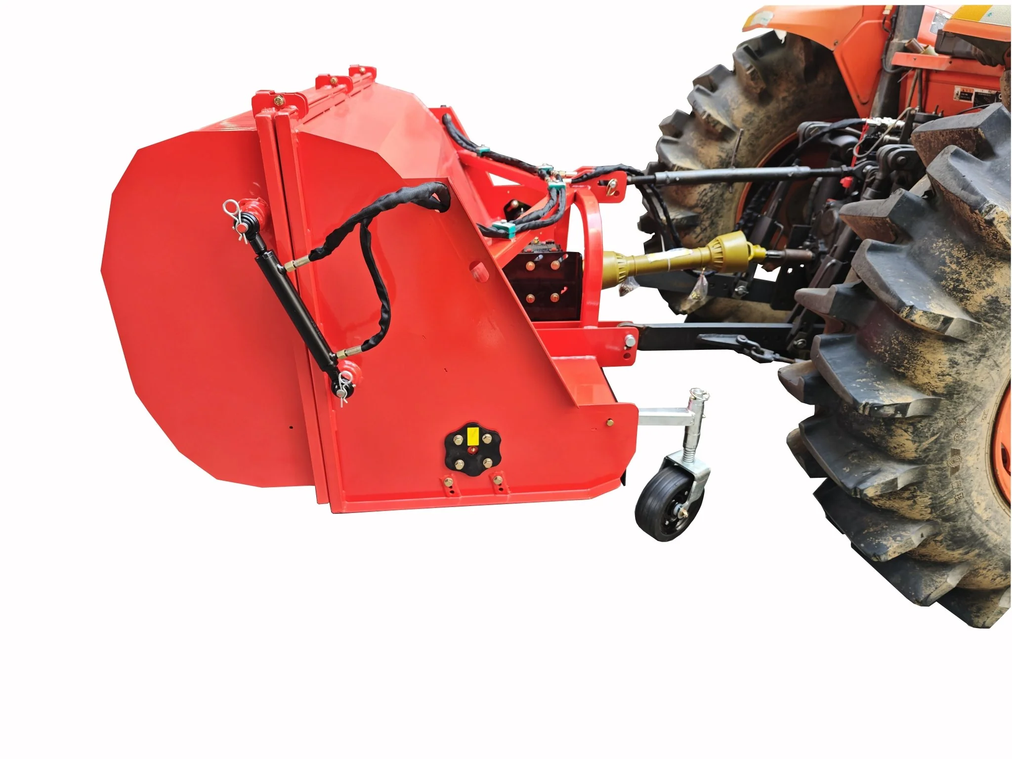 Heavy-Duty 61" Flail Mower for Tractors 28–50 HP – PTO 540 RPM – 38 Hammer Blades – Farm, Field & Orchard Mulcher – BR180FC - Image 2