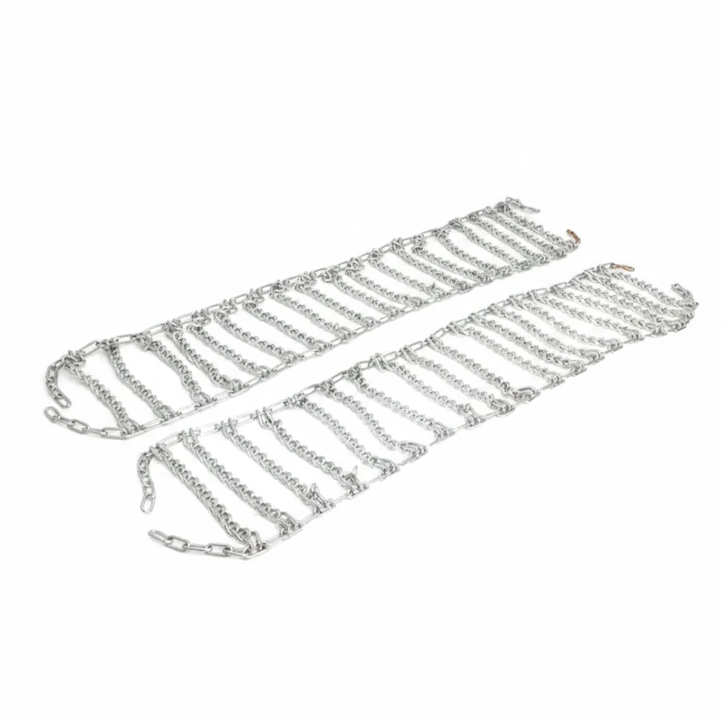 Heavy Duty Bobcat Skid Steer Tire Chains – 14x17.5 10x16.5 & 12x16.5 | Twist & Square Link - Image 2