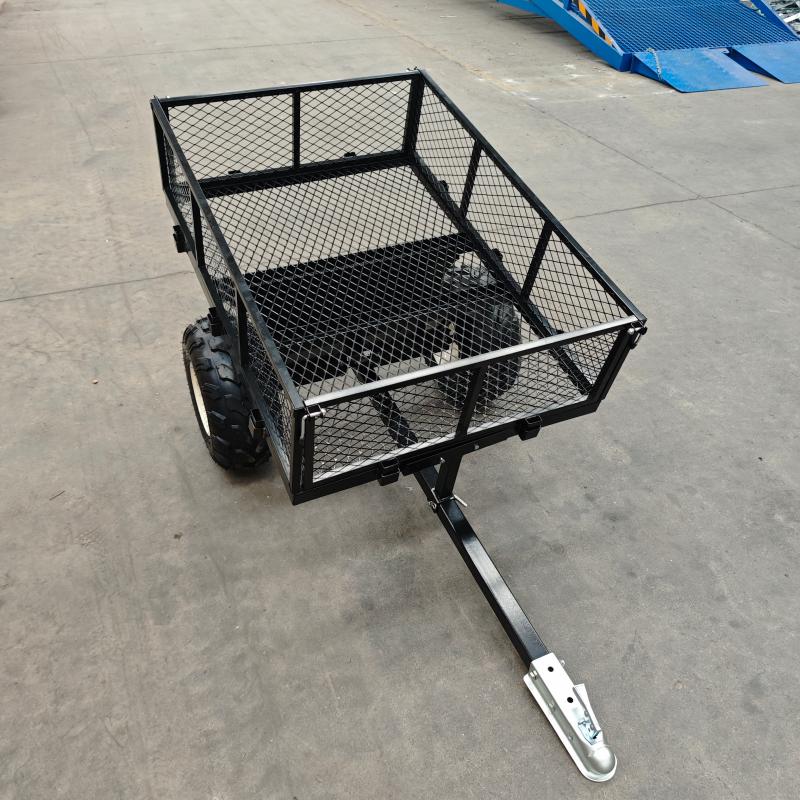 Heavy-Duty Garden Trailer with Pneumatic Tires & US Standard Coupler TC3089