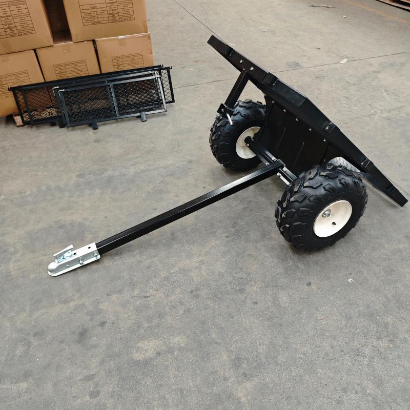 Heavy-Duty Garden Trailer with Pneumatic Tires & US Standard Coupler TC3089 - Image 6