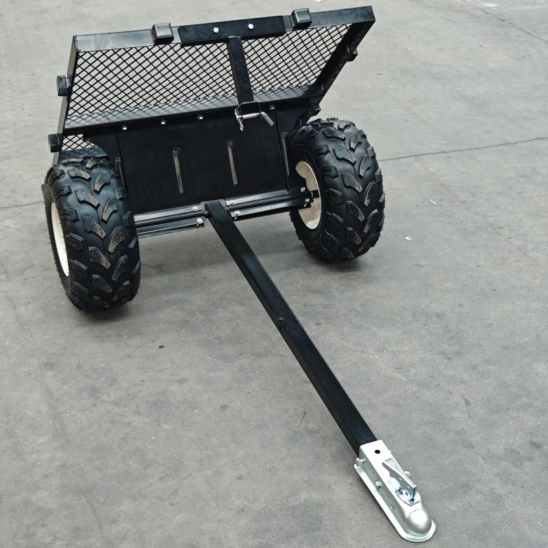 Heavy-Duty Garden Trailer with Pneumatic Tires & US Standard Coupler TC3089 - Image 7