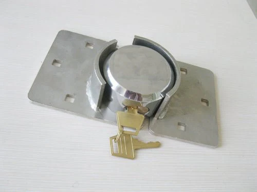 Heavy-Duty Hidden Shackle Padlock Lock Set – Anti-Theft Hasp + High-Security Lock HSH0278 - Image 4