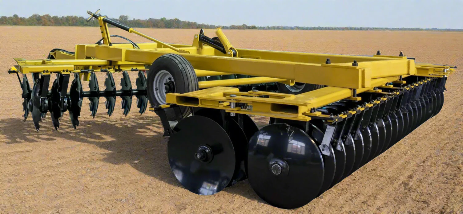 Heavy-Duty Hydraulic Offset Farm Disc Harrow – 10 FT, 14 FT, 17 FT Width Options - Image 5
