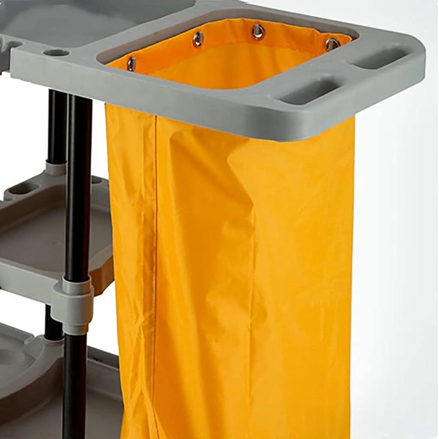 Heavy-Duty Janitorial Cleaning Cart with Gray Bag – UP068C - Image 4