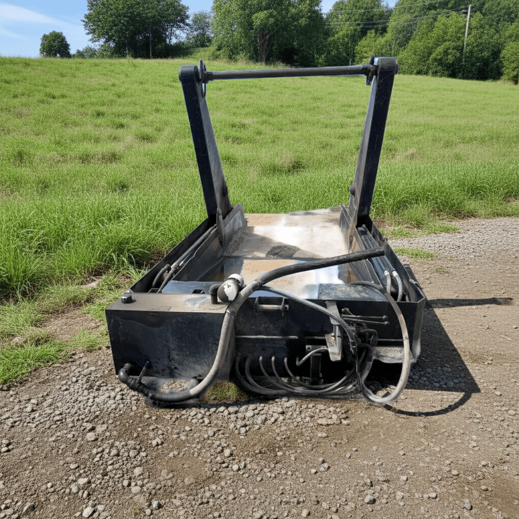 Heavy Duty Lugger Body / Roll-Off Hoist Truck Body – Scrap Bin, Demolition, Waste Container System – Used - Image 2