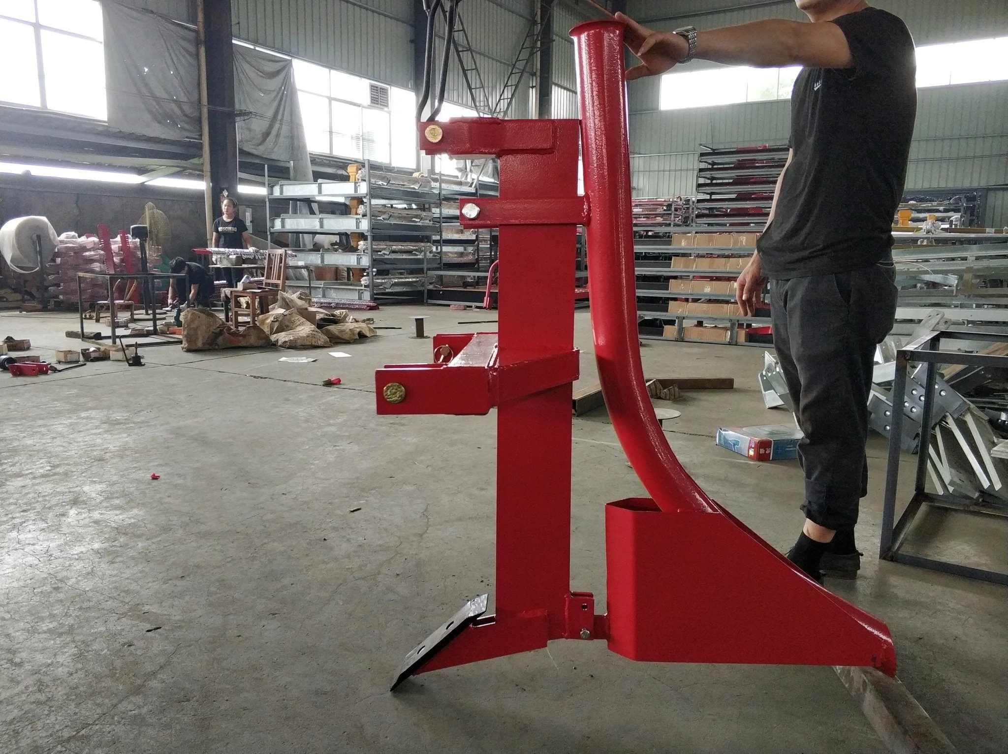 Heavy-Duty Ripper Attachment – 60cm Working Depth, Cat 1 Hitch for Compact Tractors CNJRP500PL - Image 2