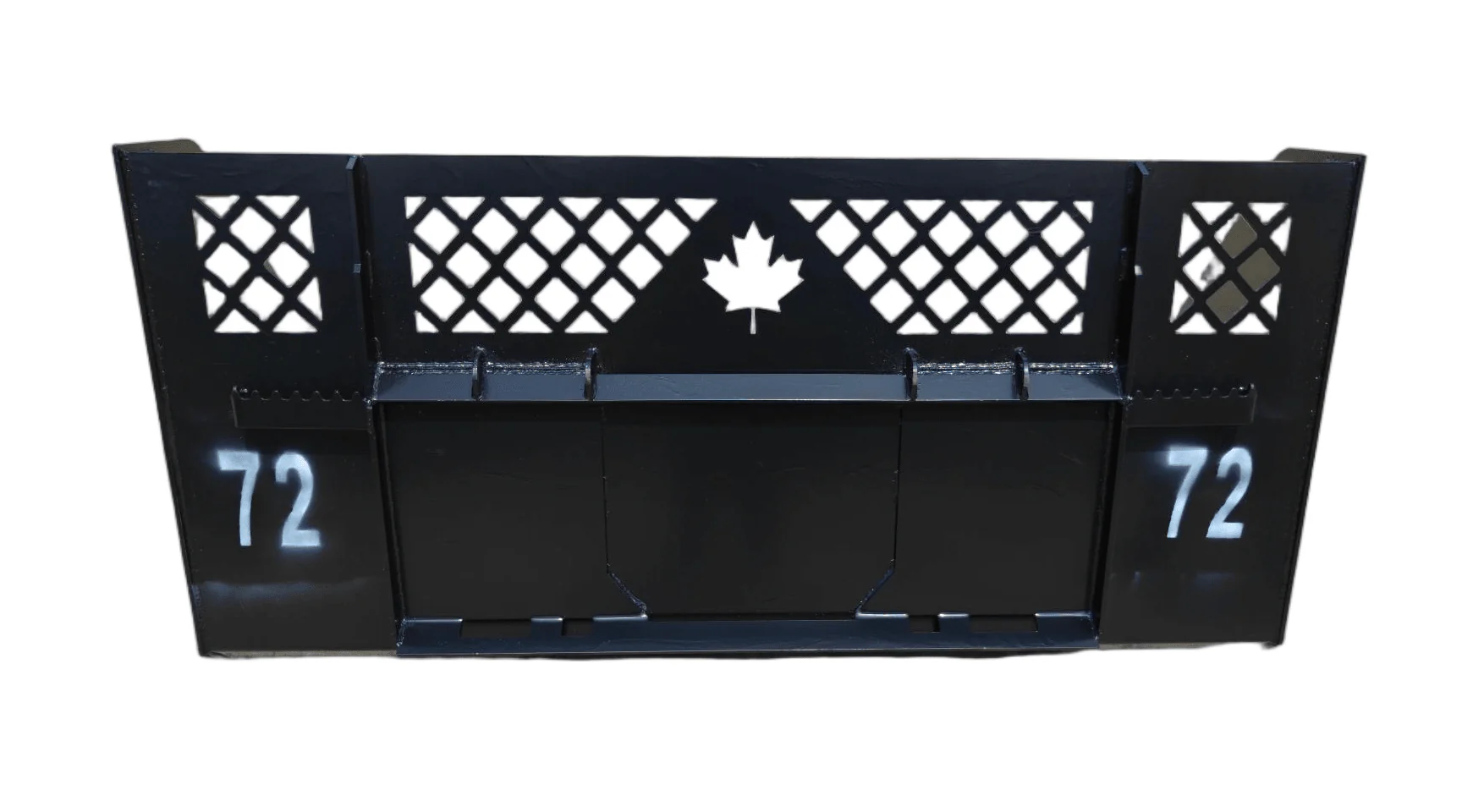 Heavy Duty Skid Steer Bucket Maple Leaf Steel Material Bucket 6FT 7FT 8FT 9FT 10FT SSB - Image 2