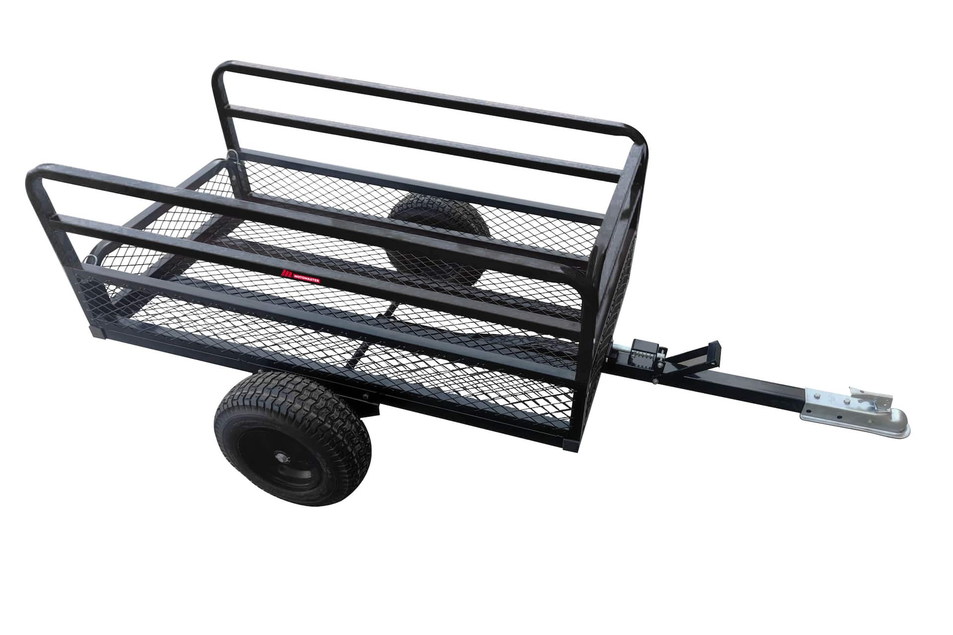 Heavy Duty Steel Utility Trailer Cart 900 lb (408 kg) Tow-Behind Garden ATV Cart BT007