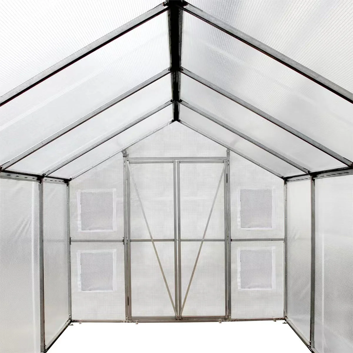 8x13 FT & 8x26 FT Walk-In Greenhouse – Heavy-Duty PVC with Dual Doors & Vents - Image 4