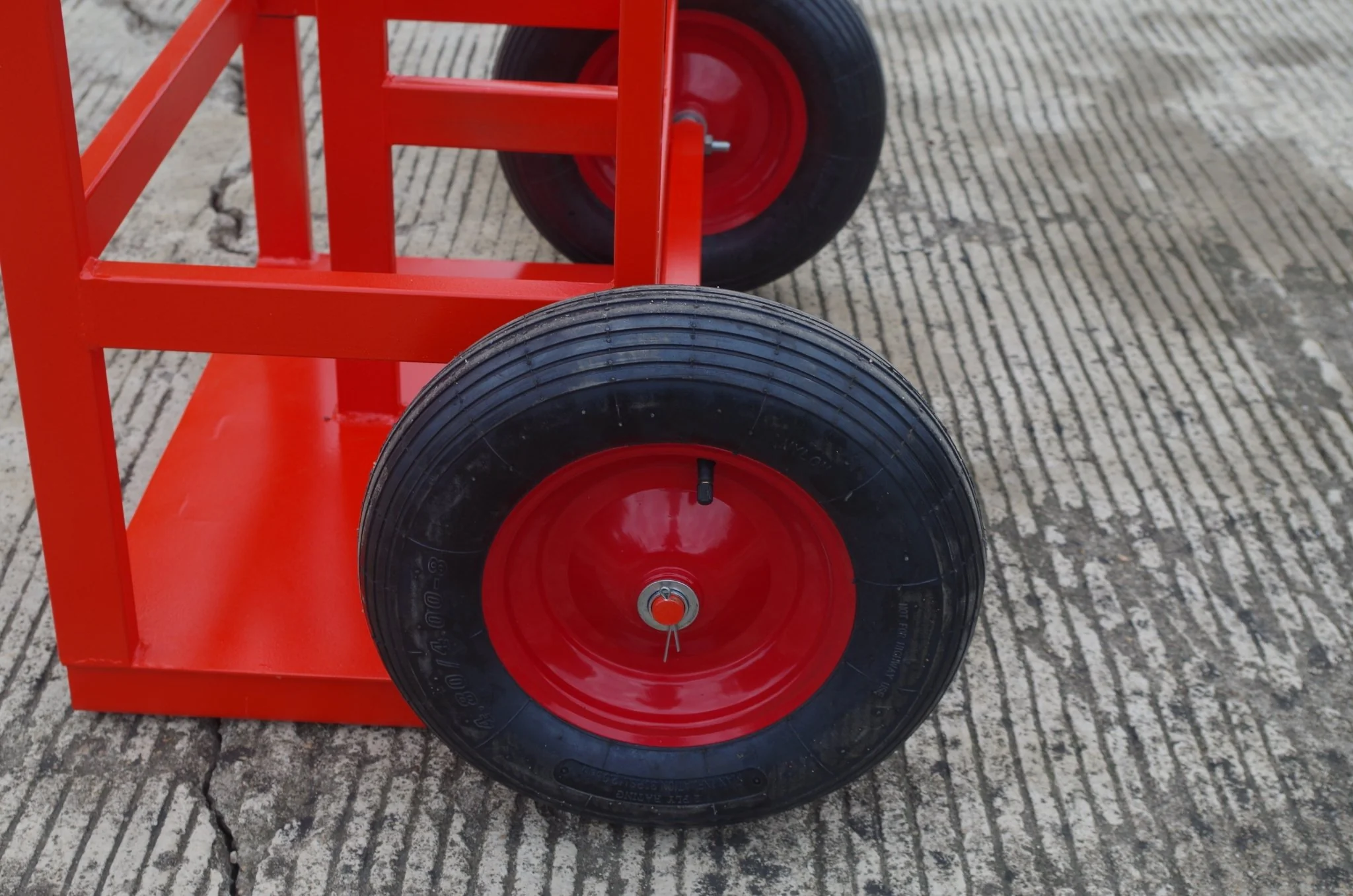 Heavy-Duty Welding Oxygen & Acetylene Gas Cylinder Cart – Dual Tank Trolley Model 3232451 - Image 2