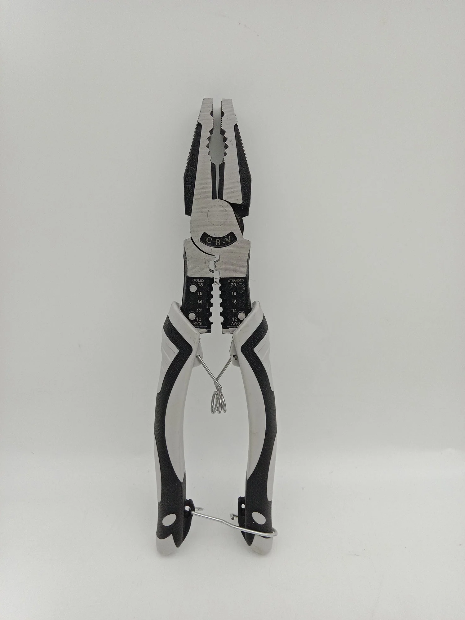 High Leverage Combination Pliers & Wire Stripper Set 8″ 8.5″ Heavy Duty Steel - Image 2