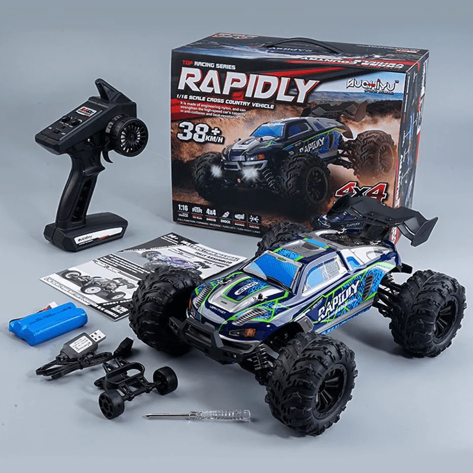 High-Speed RC Trucks – 1:10 & 1:16 4WD Off-Road Cars for Adults & Kids | 50 km/h Racing Buggy - Image 6