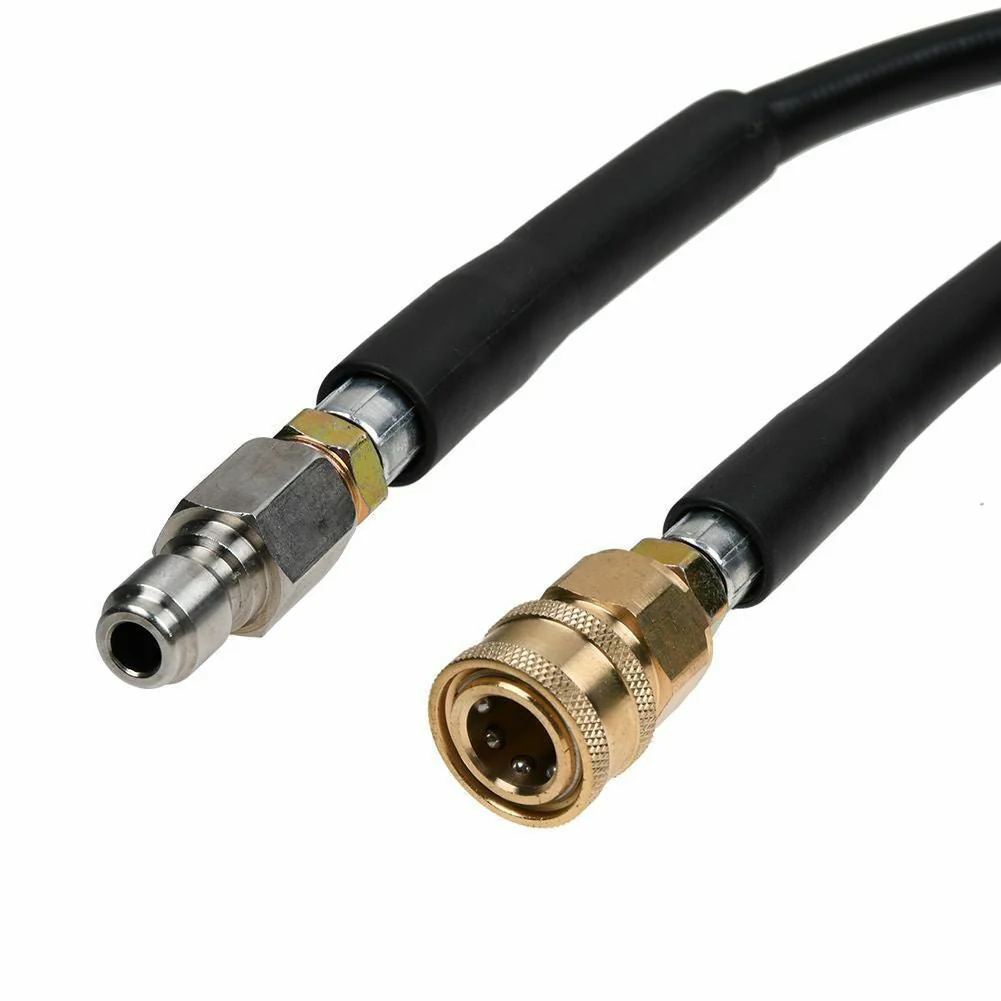 High Pressure Water Hose 50 FT 5800 PSI 3/8" Quick Connect – Heavy-Duty Washer Hose S1178 - Image 3