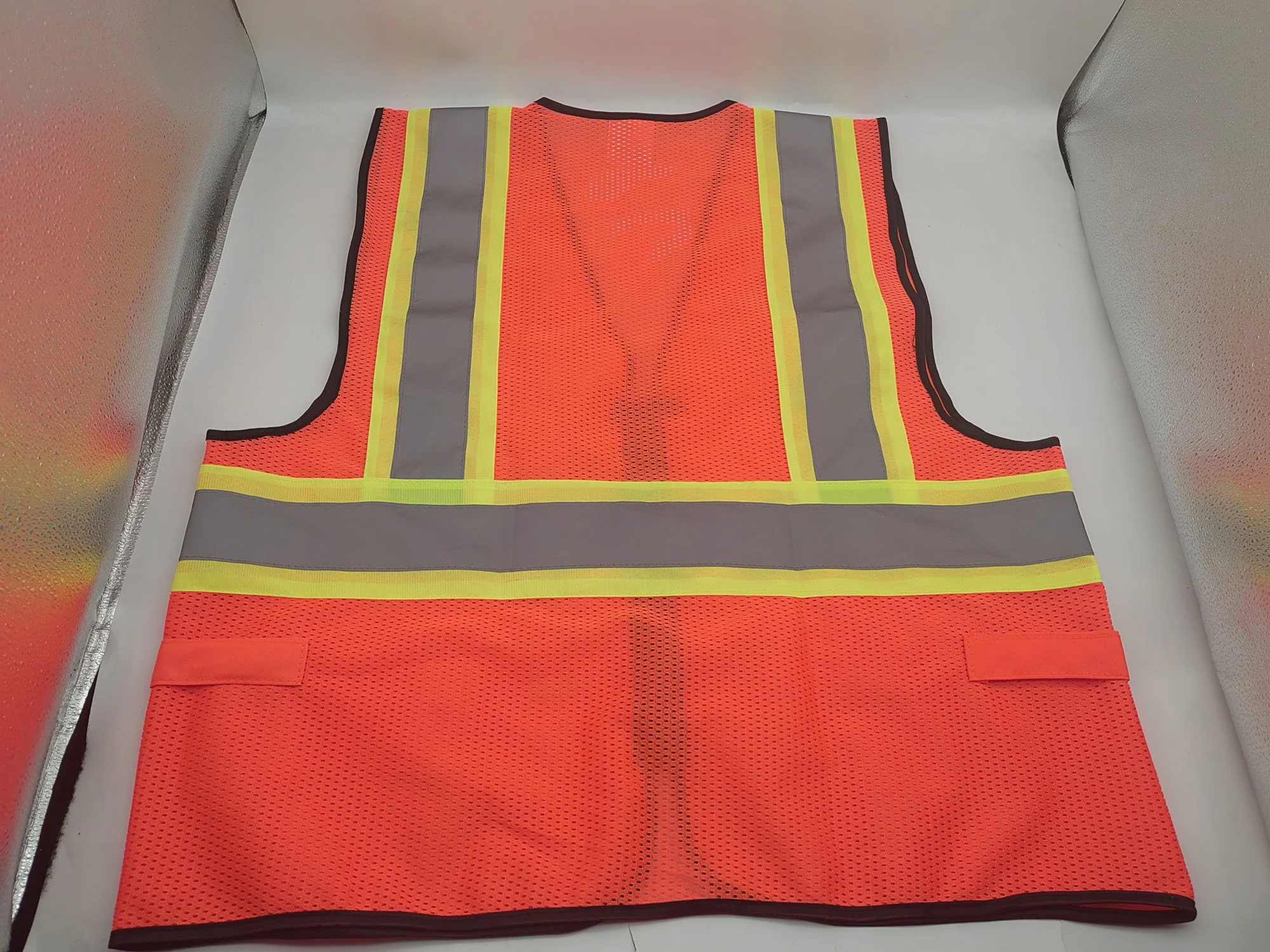 High-Visibility Reflective Safety Vest – XL – Durable 120g Polyester – A0288 - Image 2