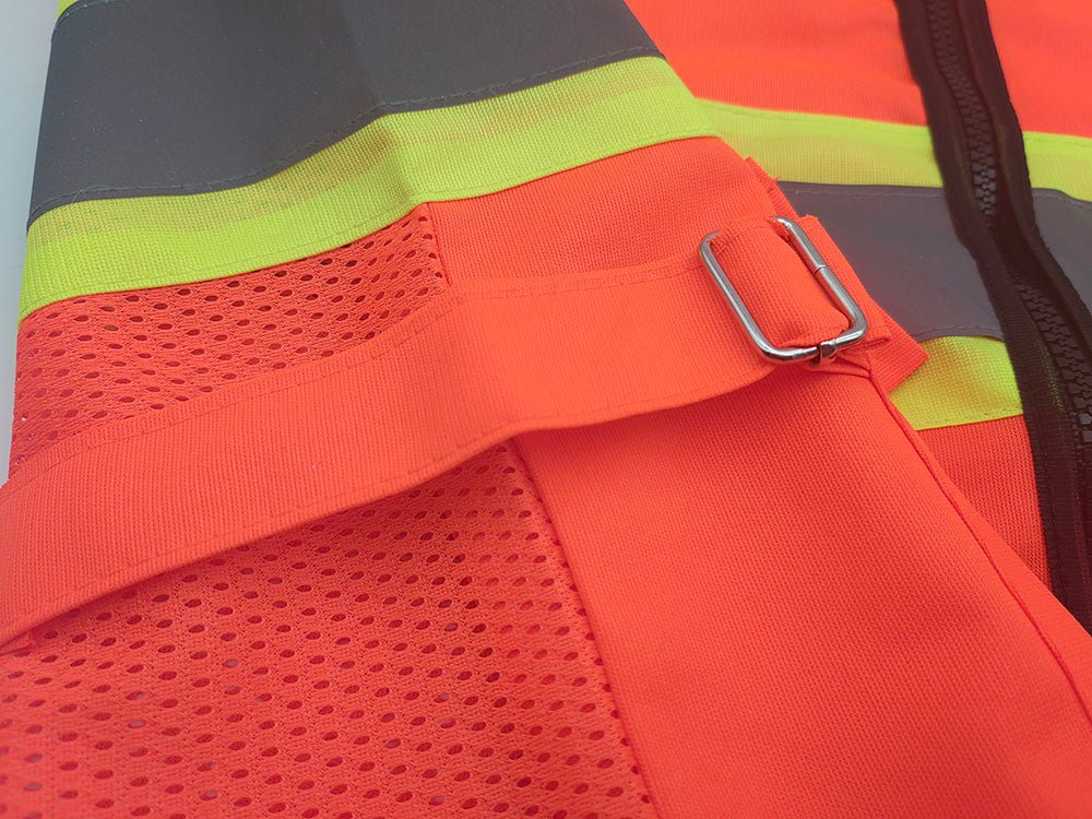 High-Visibility Reflective Safety Vest – XL – Durable 120g Polyester – A0288 - Image 3