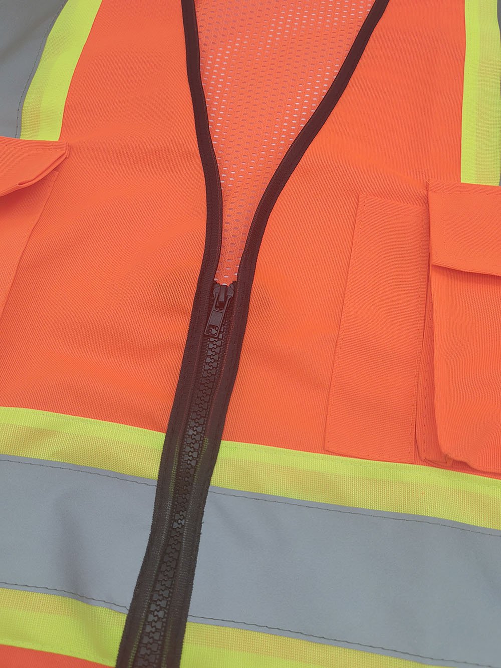 High-Visibility Reflective Safety Vest – XL – Durable 120g Polyester – A0288 - Image 4