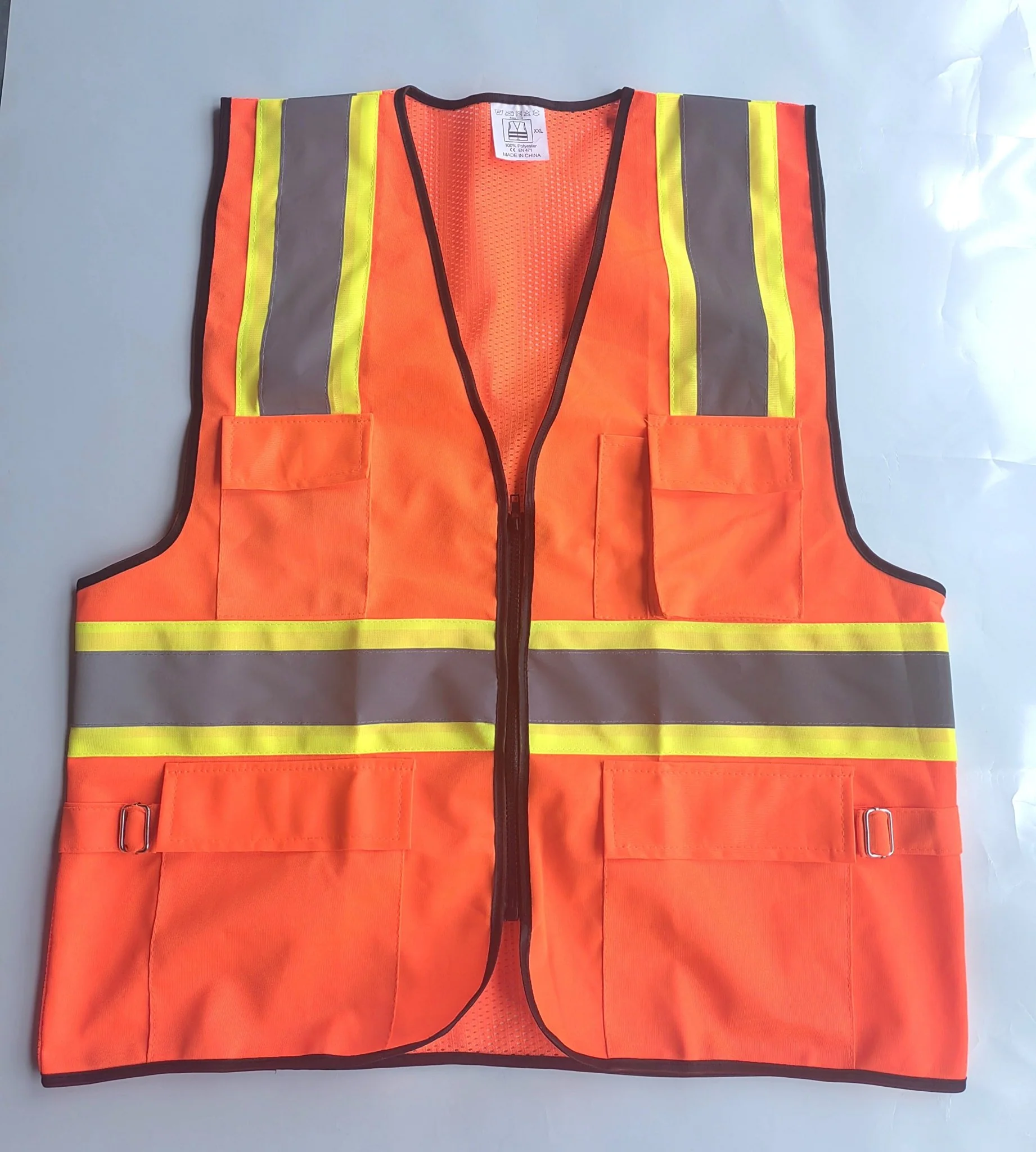 High-Visibility Reflective Safety Vest – XL – Durable 120g Polyester – A0288 - Image 5