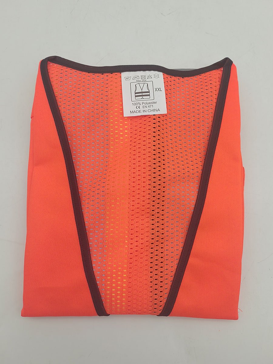 High-Visibility Reflective Safety Vest – XL – Durable 120g Polyester – A0288 - Image 6