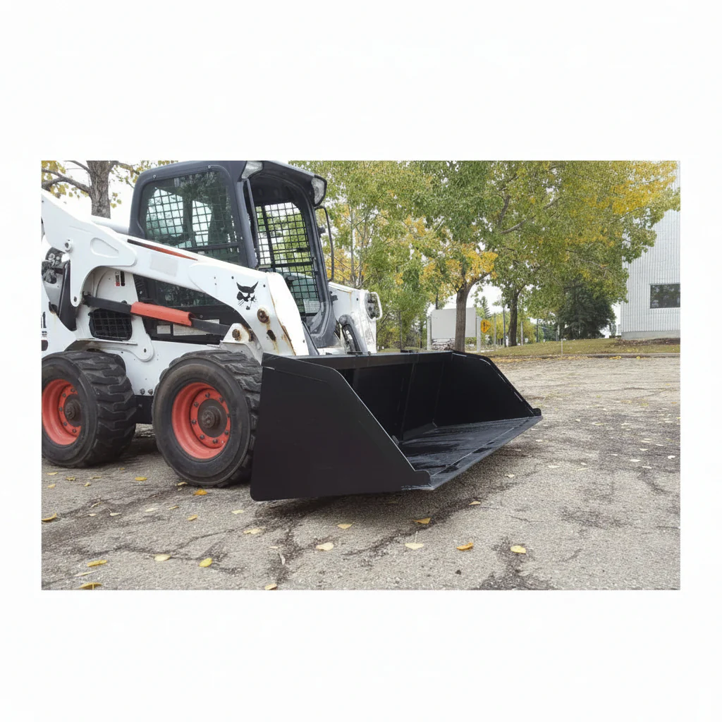 High-Volume Skid Steer Buckets for Snow, Mulch, Dirt & Manure – Sizes 68" to 110" - Image 12