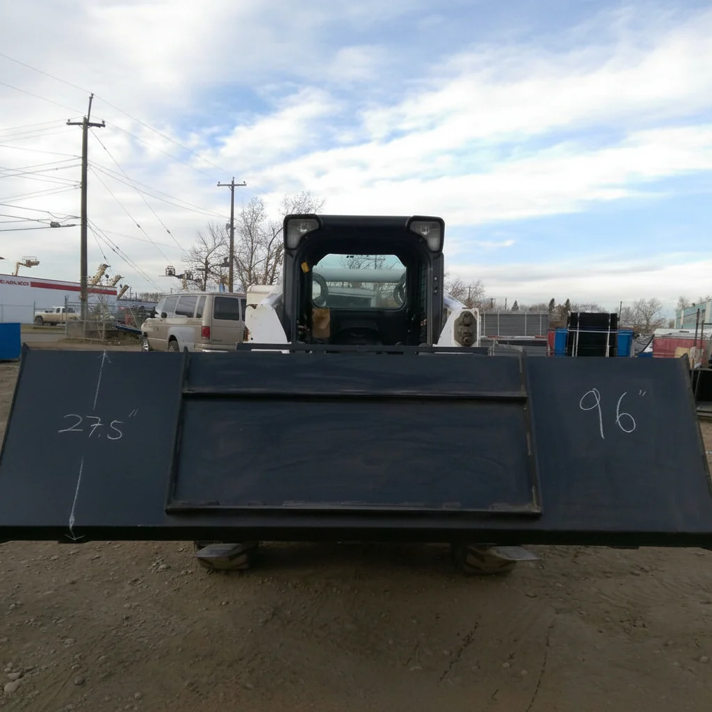 High-Volume Skid Steer Buckets for Snow, Mulch, Dirt & Manure – Sizes 68" to 110" - Image 15