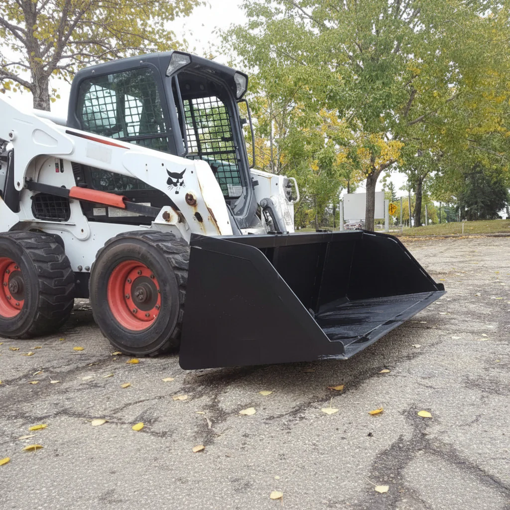 High-Volume Skid Steer Buckets for Snow, Mulch, Dirt & Manure – Sizes 68" to 110" - Image 17