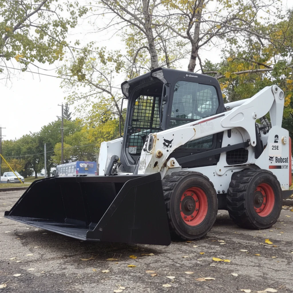 High-Volume Skid Steer Buckets for Snow, Mulch, Dirt & Manure – Sizes 68" to 110" - Image 18