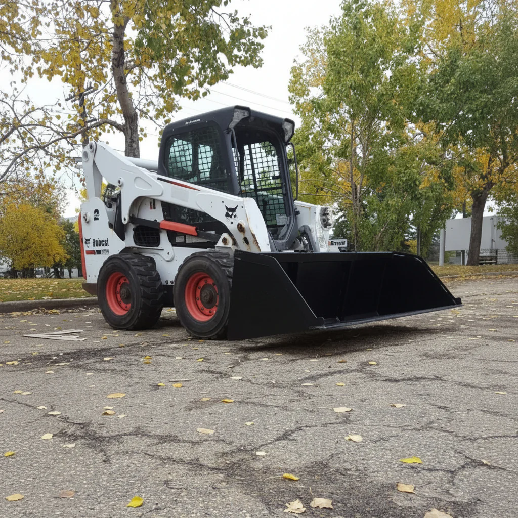High-Volume Skid Steer Buckets for Snow, Mulch, Dirt & Manure – Sizes 68" to 110" - Image 2