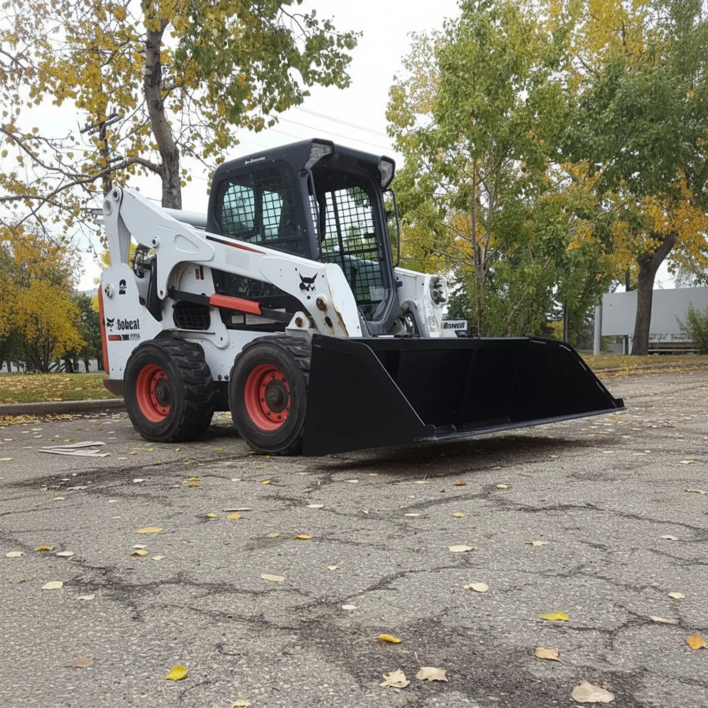 High-Volume Skid Steer Buckets for Snow, Mulch, Dirt & Manure – Sizes 68" to 110" - Image 4