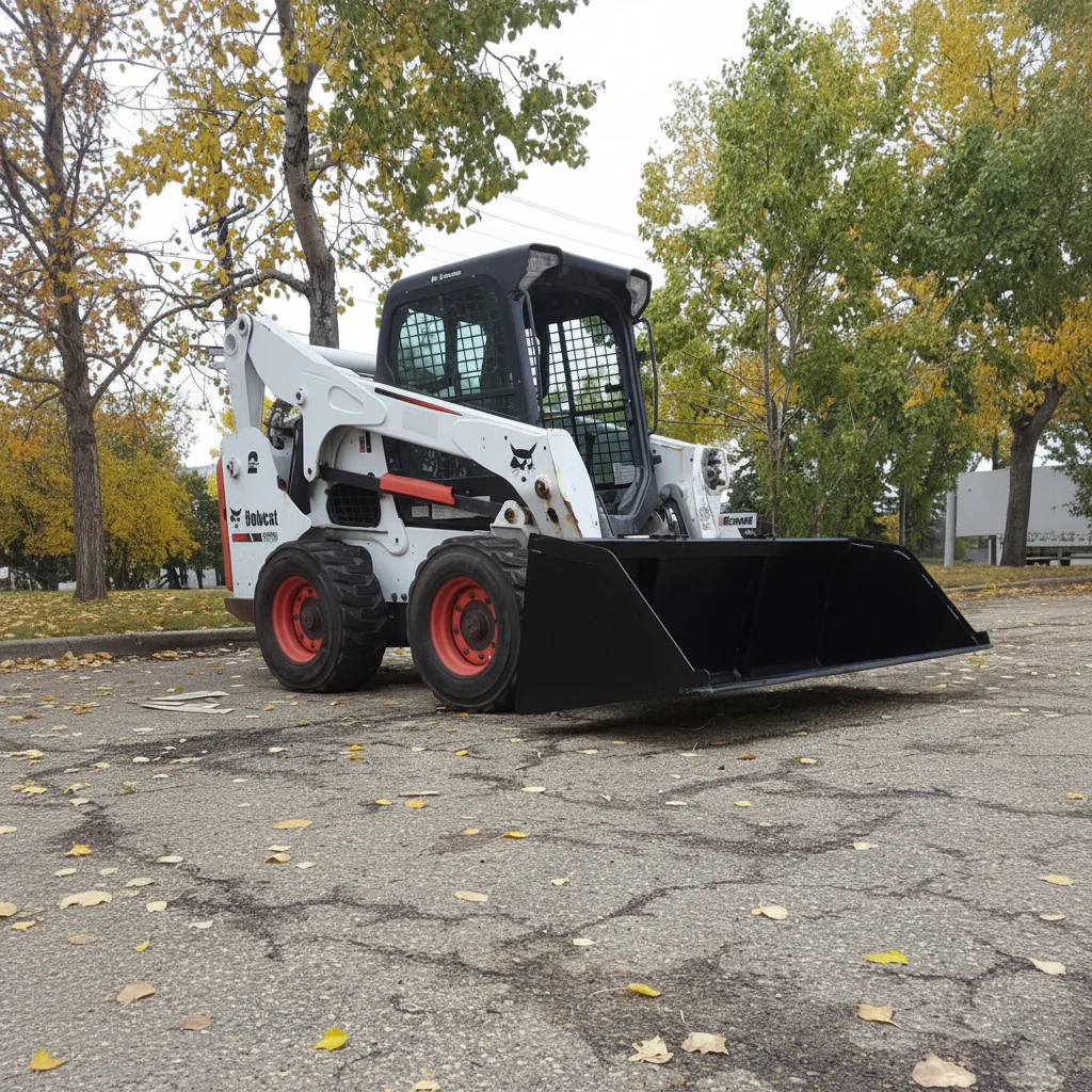 High-Volume Skid Steer Buckets for Snow, Mulch, Dirt & Manure – Sizes 68" to 110" - Image 5