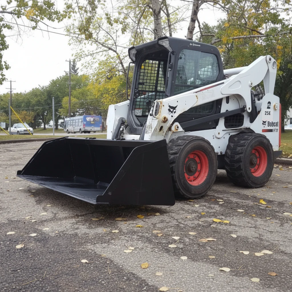High-Volume Skid Steer Buckets for Snow, Mulch, Dirt & Manure – Sizes 68" to 110" - Image 8