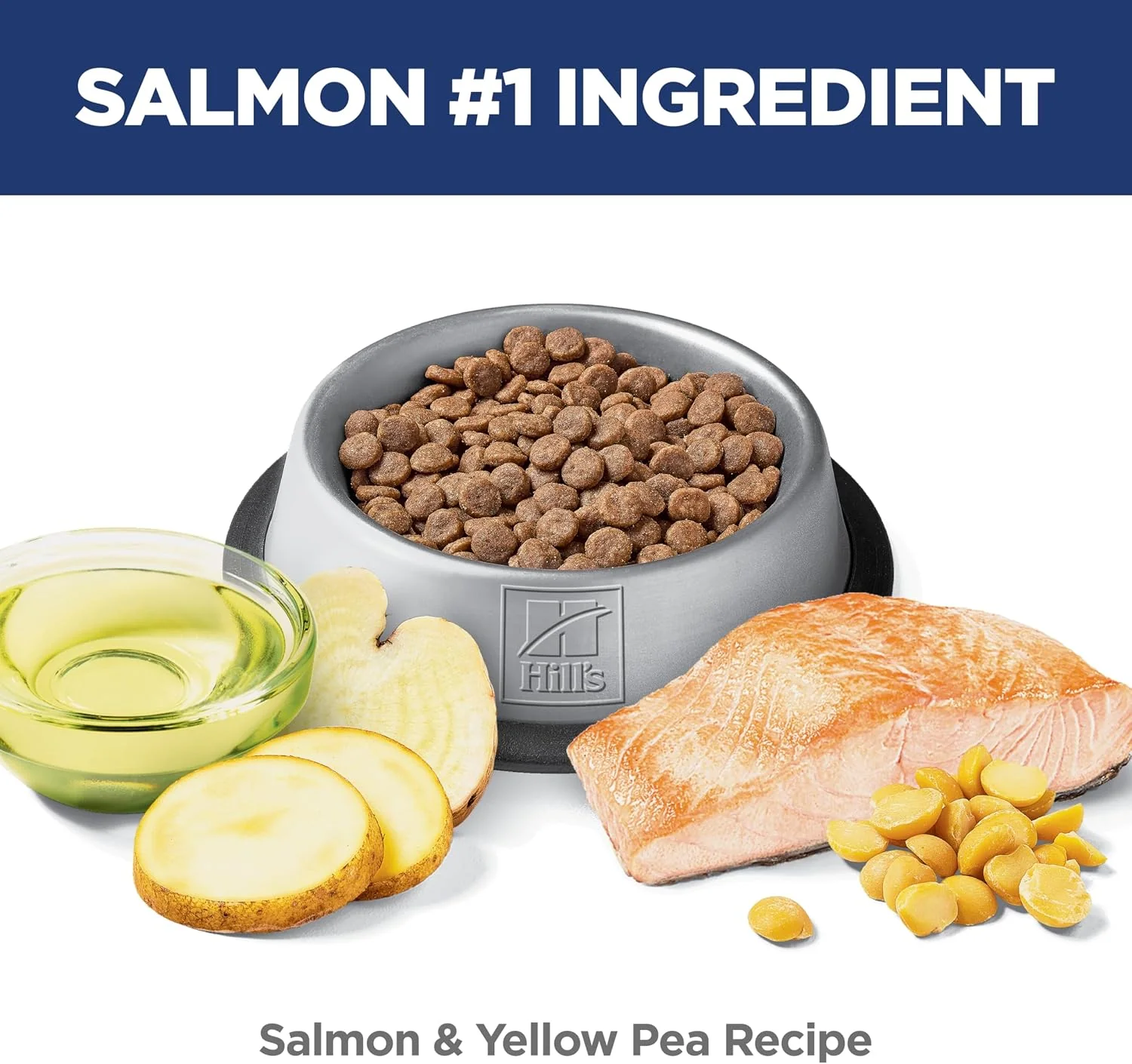 Hill’s Science Diet Sensitive Stomach & Skin Adult Dry Cat Food – Grain-Free Salmon & Yellow Peas, 5.9 kg - Image 3