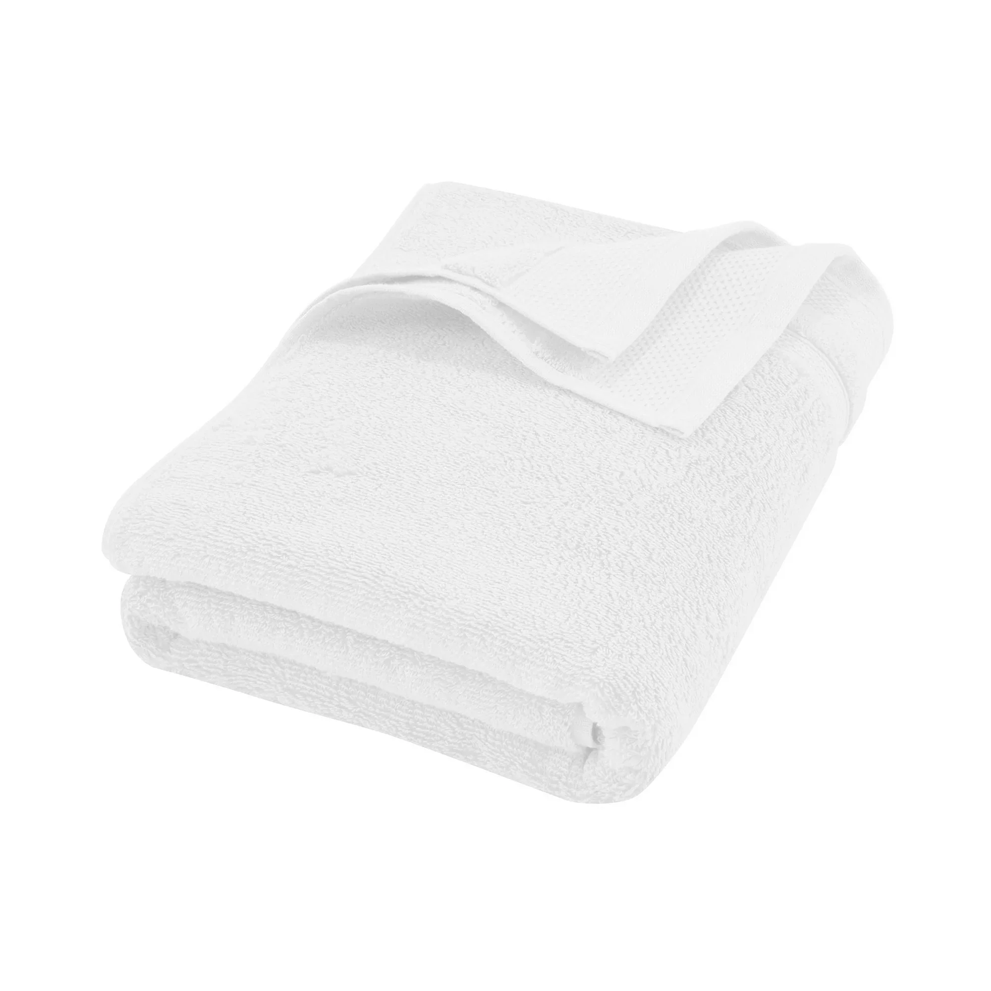 Hotel Style 6-Piece Cotton Bath Towel Set – Arctic White Luxury Bathroom Towels - Image 6