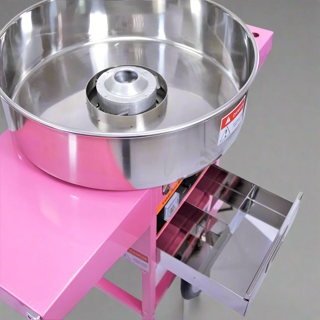 Luxury Candy Floss Machine with Music & Dome Cover – Commercial Grade | Model ETMF05 - Image 5