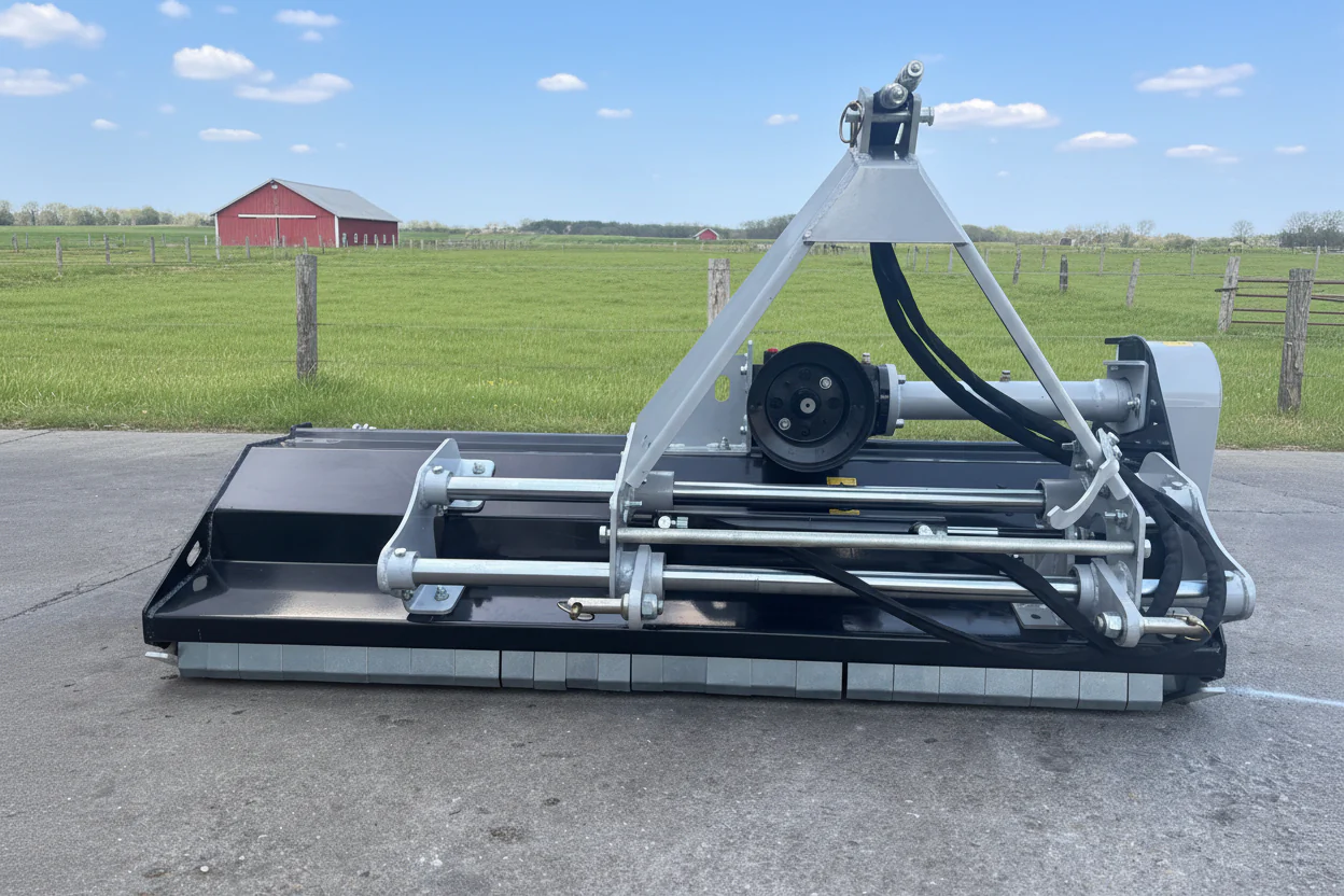 Hydraulic Side Shift Flail Mower Medium Duty for Tractor 49 to 65 Inch Cutting Width EFGCH Series