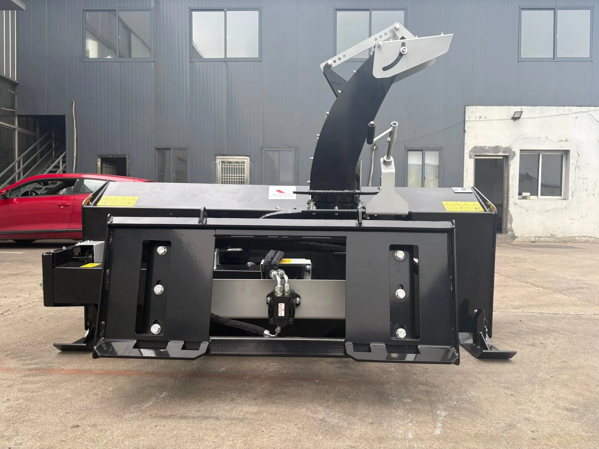 Hydraulic Skid Steer Snow Blower – SS-SB Series 72″ & 84″ Heavy-Duty Snow Removal - Image 6