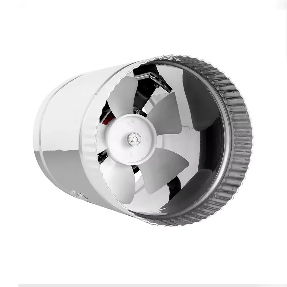 Hydroponic In‑Line Duct Booster Fans 4″, 6″ & 8″ – 90/240/420 CFM High‑Pressure, Low‑Noise - Image 6