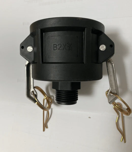 IBC Tote Tank Drain Adapter – 2" Camlock to ¾" Male Garden Hose – 64mm OD / 19mm ID Fitting 2506301
