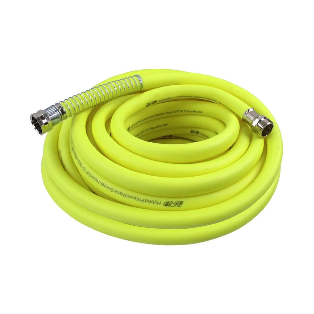 Industrial-Grade Hybrid Garden Water Hose – 500 PSI, Kink Resistant, Subzero Flexibility, Hot & Cold Use
