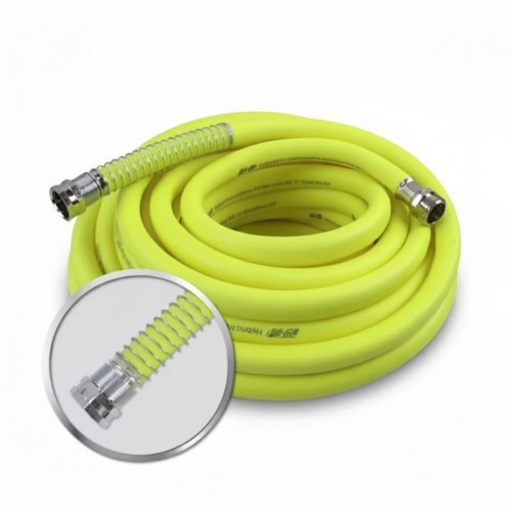 Industrial-Grade Hybrid Garden Water Hose – 500 PSI, Kink Resistant, Subzero Flexibility, Hot & Cold Use - Image 2