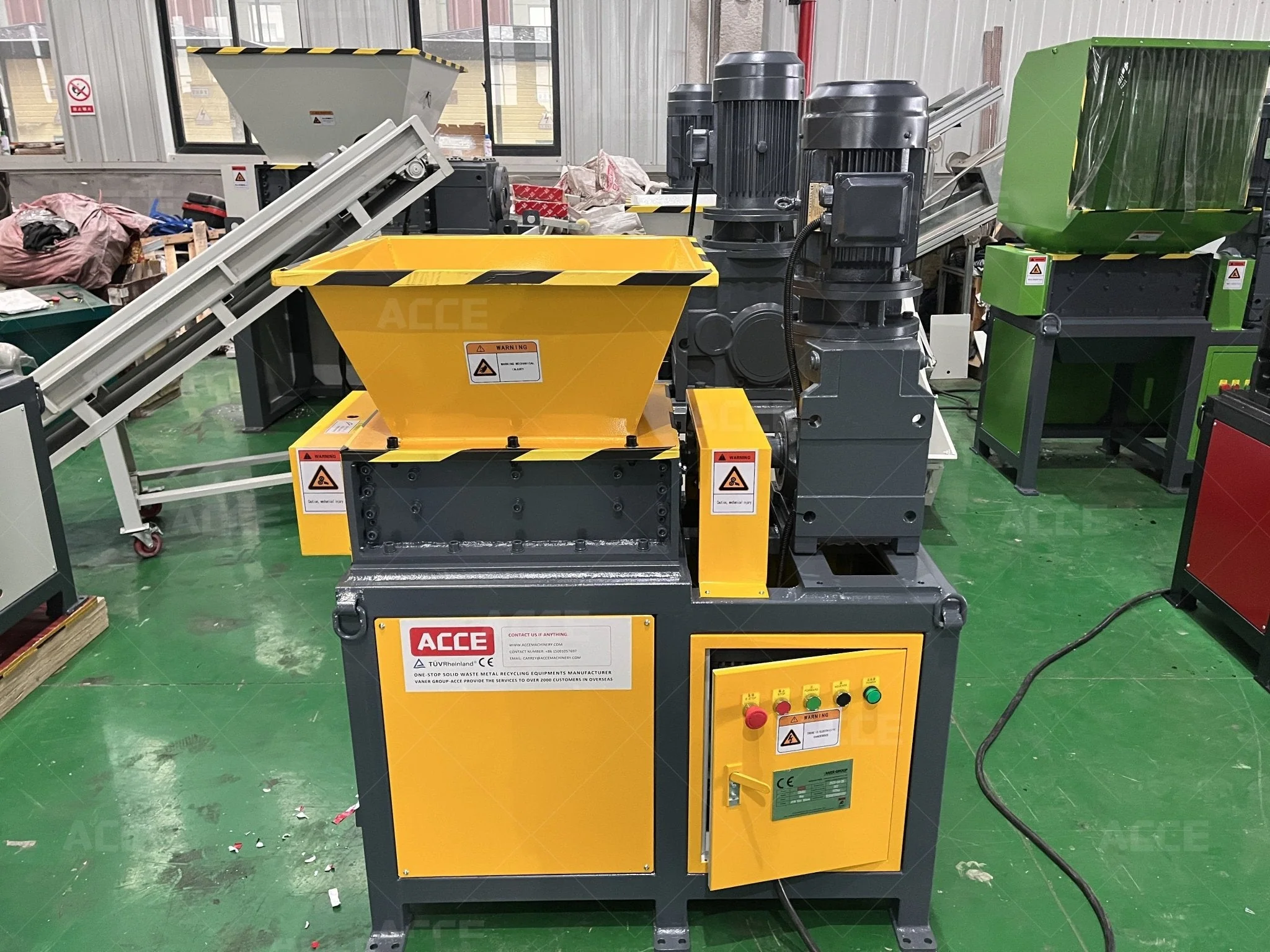 Heavy Duty Industrial Wood, Scrap Metal & Waste Shredder Machines – EB Series - Image 3