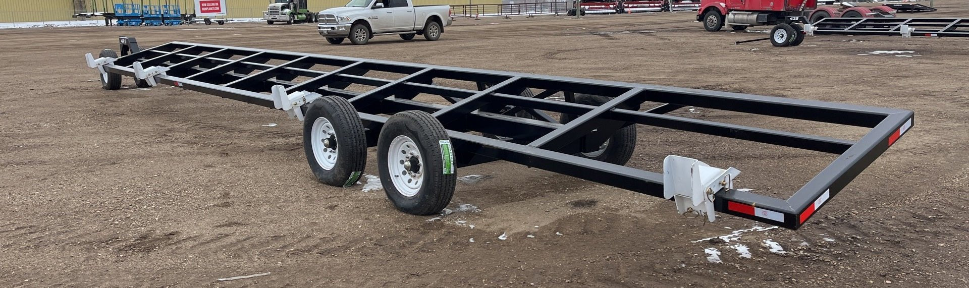 Industries America 441 Header Transport Trailer – 41 FT Pull Type - Image 2