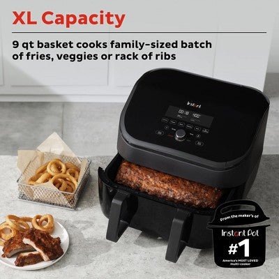 Instant Vortex 9-quart Air Fryer with VersaZone Technology. SCRATCHES ON THE DISPLAY - Image 2