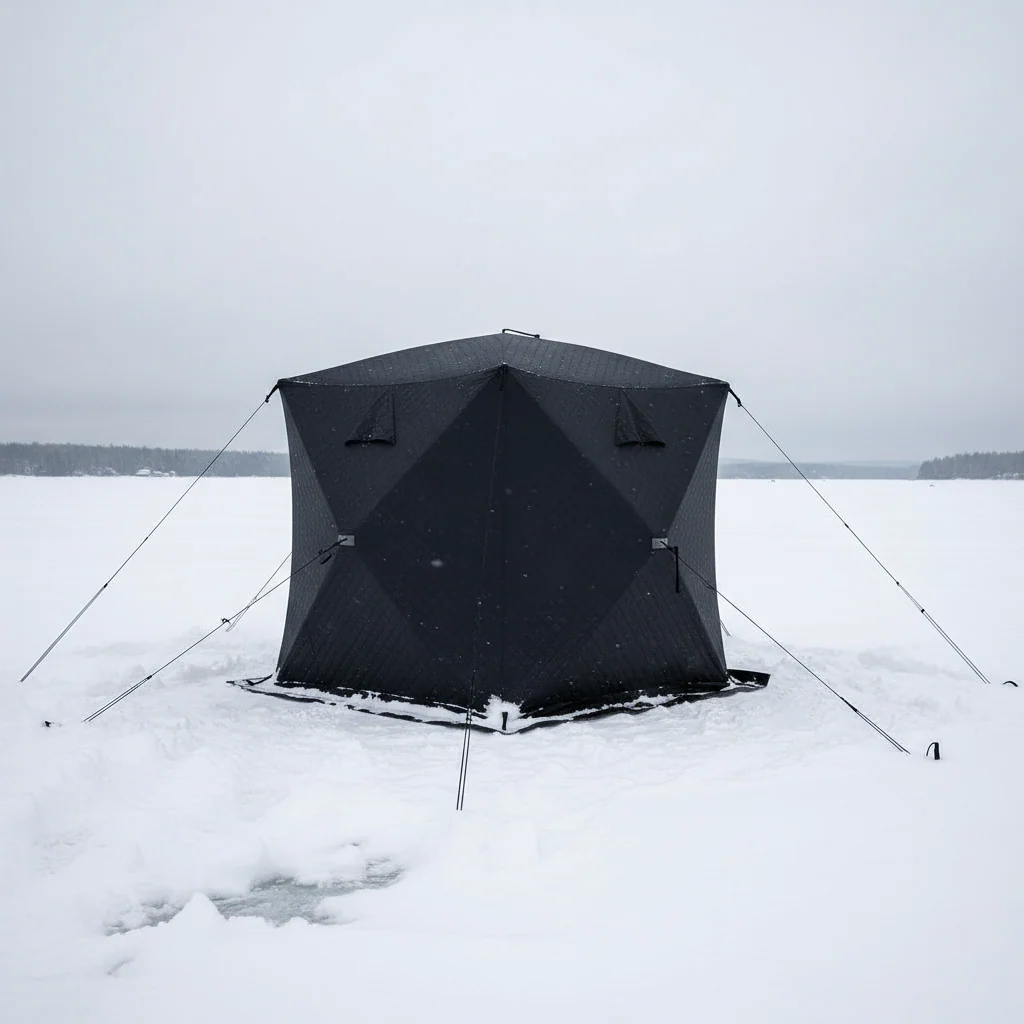 Insulated Pop-Up Ice Fishing Tent – 2–4 Person & 4–6 Person Portable Shelter | Models 122145 & 1221459