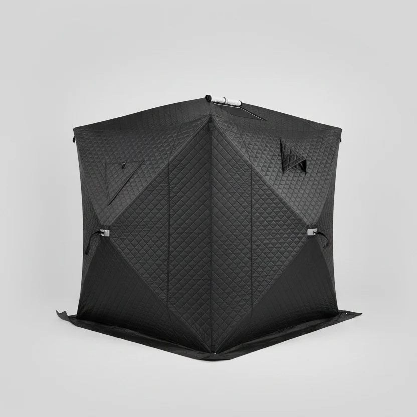 Insulated Pop-Up Ice Fishing Tent – 2–4 Person & 4–6 Person Portable Shelter | Models 122145 & 1221459 - Image 3