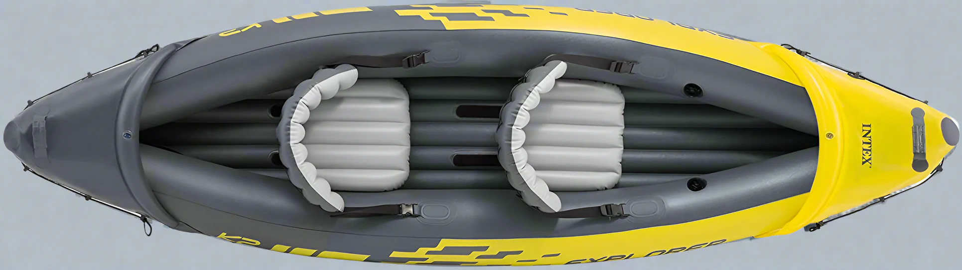 Intex Explorer K2 Inflatable Kayak Set – 2-Person Tandem Kayak with Oars & Pump | Model 68307NP - Image 3