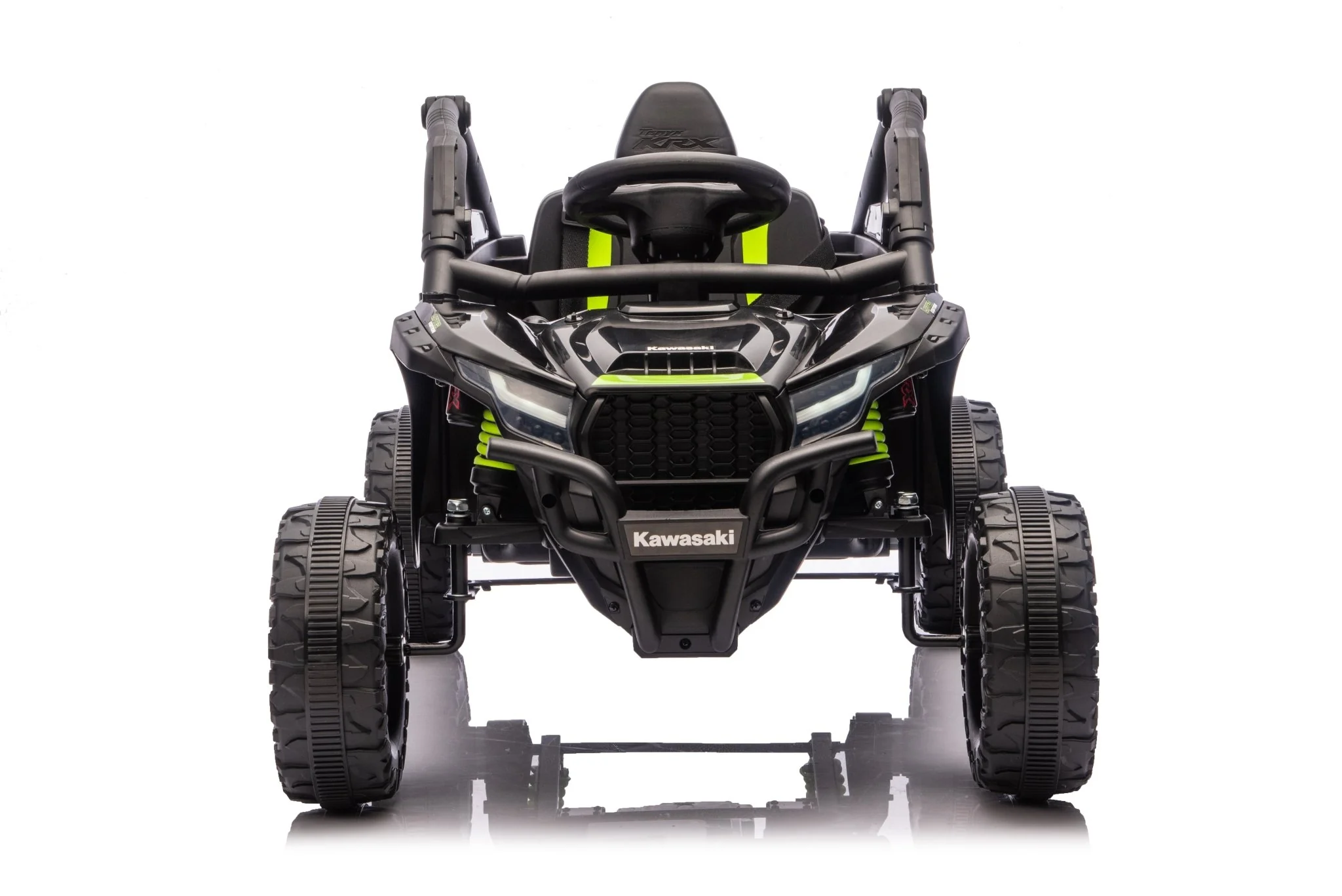 Kawasaki KRX 1000 Licensed 24V Ride-On Car – Remote Control, EVA Wheels, Leather Seat - Image 12